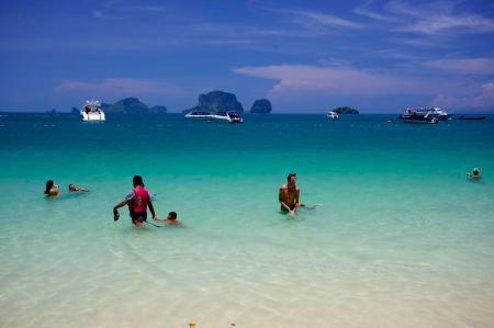 Pharang beach une des plus belle plage de thailande
