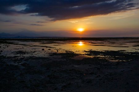 sunset Gili T