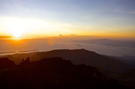 levé du soleil du mt Rinjani