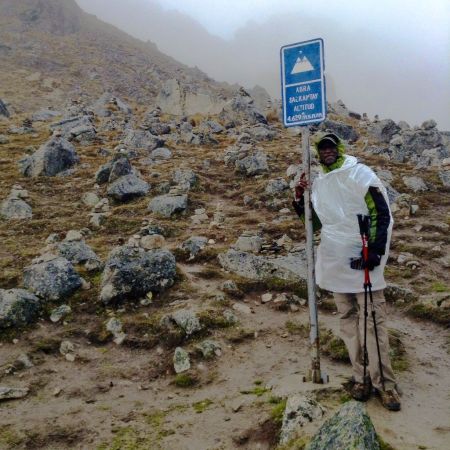 4650 mètres le plus haut point du trek