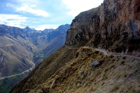 trek a flac de montagne