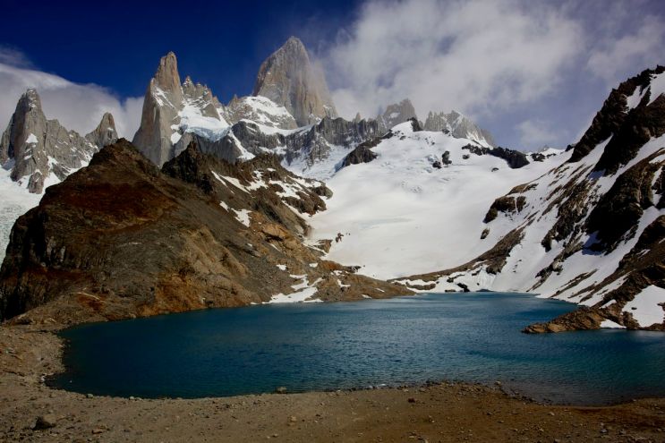 Laguna de los très et Mt Fitz Roy